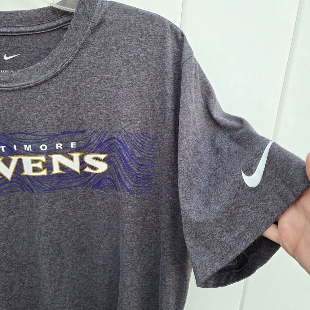 Nike T Baltimore Ravens NFL Football T Shirt Jersey Size L - Picture 5 of 7